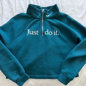 Nike Blue Half-Zip Pullover